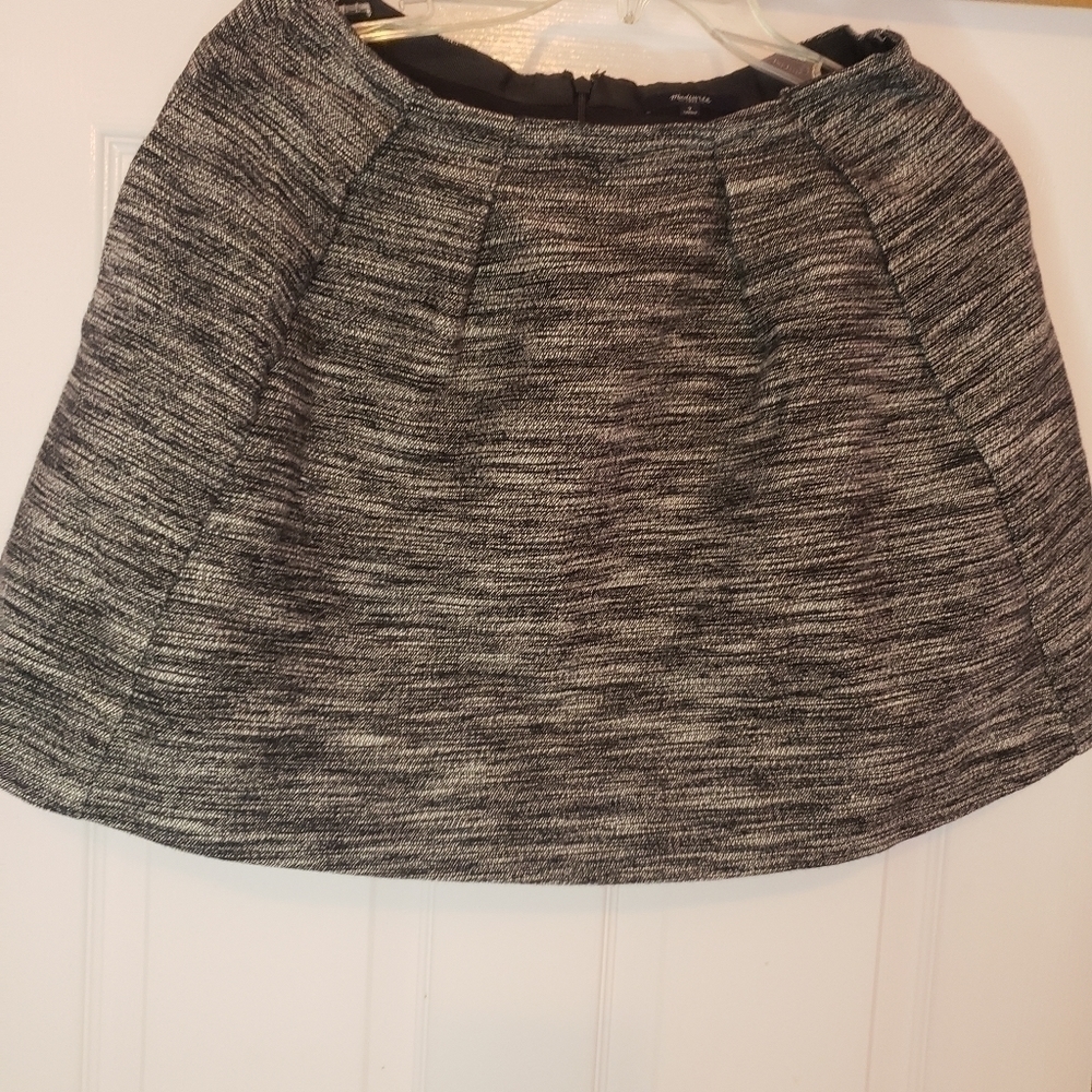 madewell mini skirt size 2
